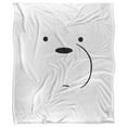 thumbnail image 2 of We Bare Bears Blanket, 50"x60", Ice Bear Silky Touch Sherpa Back Super Soft Throw Blanket, 2 of 6
