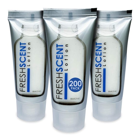 Loción Freshscent 30 ml (paquete de 200), tamaño de viaje para hotel