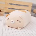 thumbnail image 1 of Soft Animal Cartoon Pillow Cushion Cute Fat Dog Cat Dinosaur Penguin Pig Frog Plush Toy Pillow Birthday Gift For Girls And KidsCat90CM Deng Xun unisex, 1 of 2