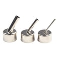 thumbnail image 1 of 3Pcs 45 Degree Curved Angle Welding Nozzle for 858 Series Hot Air Rework Station, 1 of 10