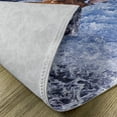 thumbnail image 5 of Ambesonne Nature Place Mats Set of 4, Grizzly Bear at Katmai, Standard Size, White Brown, 5 of 6