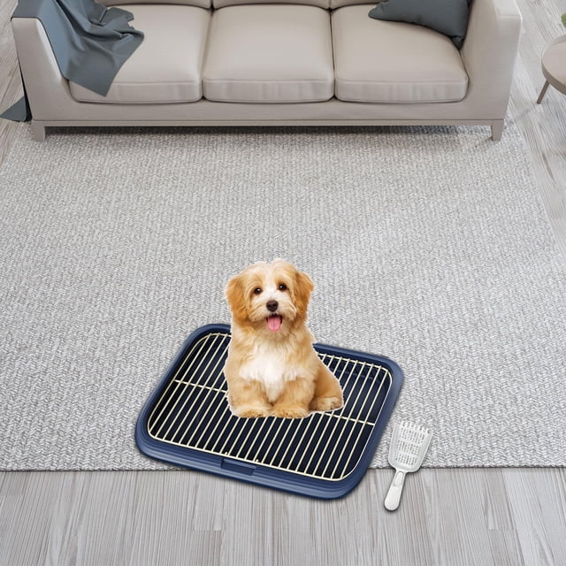 Bandeja de Entrenamiento para Perros Perfecl Azul Oscuro L