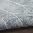 thumbnail image 6 of Nourison New Concept Washables Modern Trellis Indoor Rug Blue Grey 7'10" x 9'10", 6 of 9