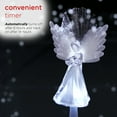 thumbnail image 4 of Alpine Corporation Angel Tree Topper with Fiber Optic Wings and LED Light, 4 of 12