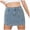 Sky Blue, variant on RUTAYY Women Fashionable Loose Fitting Casual Versatile Denim Skirt Short Skirt Solid Color Smocked Boho Pleated Skirts
