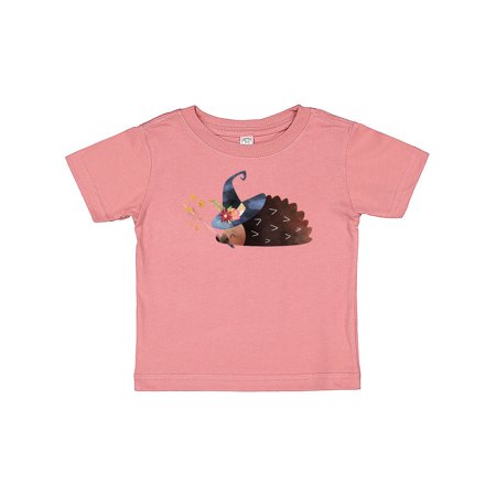 

Inktastic Halloween Witch Hedgehog Gift Baby Boy or Baby Girl T-Shirt