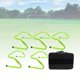 thumbnail image 5 of 5 Piezas de Fútbol de Agilidad Almacenamiento Compacto Equipo de Entrenamiento de Fútbol Plegable para Entrenamiento Pliométrico Fútbol, 5 of 8