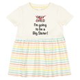 thumbnail image 3 of Inktastic I'm Going to Be a Big Sister Girls Baby Dress, 3 of 5