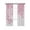 Pink, variant on Cherry Blossom Blackout Curtains, Light Blocking Print Window Curtains, Gradient Tree Pink Flower Plant Thermal Insulated Window Drapes for Living Room Kitchen Cafe 2 Panels, 104"W x 52"L