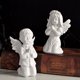 thumbnail image 5 of Estatua de ángel Decoraciones de arte Resina de querubín rezando (niña), 5 of 5