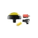 thumbnail image 2 of Injueey Máquina de ventilación para videojuegos redonda con botón pulsador que funciona con monedas de 100mm, dispositivo de respuesta, botones, Videojuegos y accesorios Amarillo Tipo 1, 2 of 6