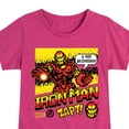 thumbnail image 3 of Marvel Iron Man - 8 Bit Pixelated - Toddler And Youth Girls Fitted Short Sleeve Graphic T-Shirt, 3 of 5