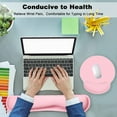 thumbnail image 4 of Mouse pad with Wrist Rest, Memory Foam Keyboard Pad, Easy Typing, Pain Relief, 4 of 5