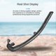 thumbnail image 4 of Soft Silicone Diving Snorkel, Foldable Design, Easy to Breathe, C, 4 of 5