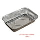 thumbnail image 1 of Worallymy 10 Uds. bandeja de papel de aluminio desechable en forma de rectángulo contenedores de comida para llevar con tapas de aluminio/sin tapa Worallymy JD735907763, 1 of 7