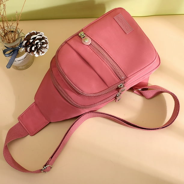 Bolso Pecho Mujer Crossbody Moda Dama Bolso Cintura Bolsillo Rosa DQrwqpou Para Estrenar Bodega Aurrera en linea
