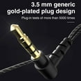 thumbnail image 3 of QKZ SK7 3.5mm Wired Headphones In-ear Earbuds Super Bass Music Earphone Sports Headset with Microphone, 3 of 9