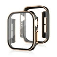 thumbnail image 3 of Sleektime Waterproof Bumper Case for iWatch Series 10 46mm with Built-in Glass Screen Protector, Shockproof Hard PC Frame, Full Coverage Rugged Design for Daily Wear and Outdoor Protection,A, 3 of 7