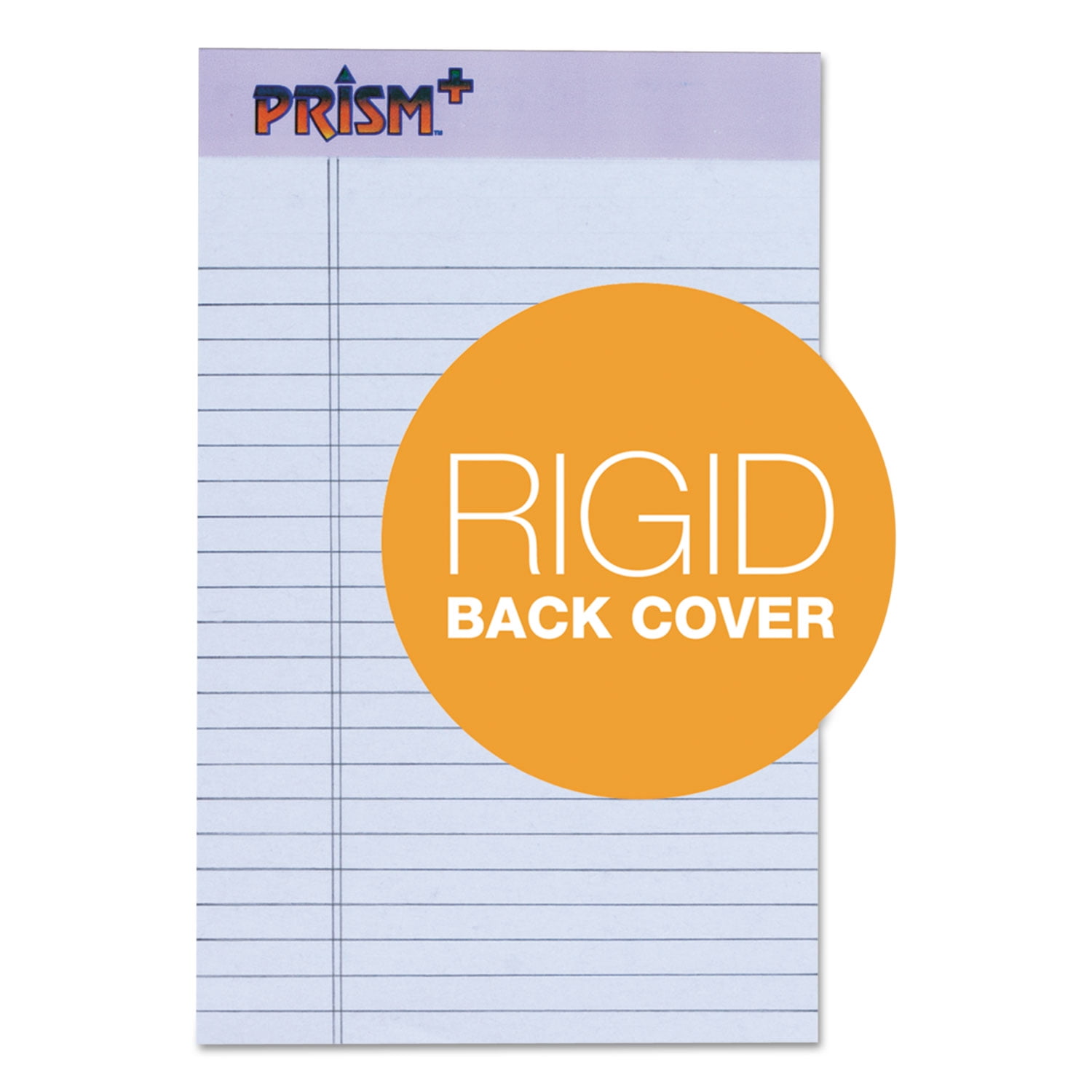 TOPS Prism Plus Legal Pads - Jr.Legal - 50 Sheets - 0.28" Ruled - Jr.Legal - 5" x 8" - Orchid Paper - Chipboard Cover -