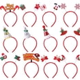 thumbnail image 3 of Diademas de Navidad para niños y adultos, diadema de astas de alce, árbol de Papá Noel, adornos de reno, decoración de Navidad, regalos de fiesta de Cosplay, 3 of 4
