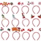 thumbnail image 3 of Diademas de Navidad para niños y adultos, diadema de astas de alce, árbol de Papá Noel, adornos de reno, decoración de Navidad, regalos de fiesta de Cosplay, 3 of 4