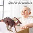 thumbnail image 3 of Realistic Parasaurolophus Dinosaur Figure Model For Kids Dino Toy Gifts, 3 of 6