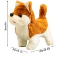 thumbnail image 2 of Simulation Puppy Toy, Interactive Walking Dog Toy, Realistic Barking Puppy for Kids, Educational Plush Pet Gift, Requires 2 AA Batteries, Soft Furry Material, 7 Inch Size, Child Friendly, 2 of 4