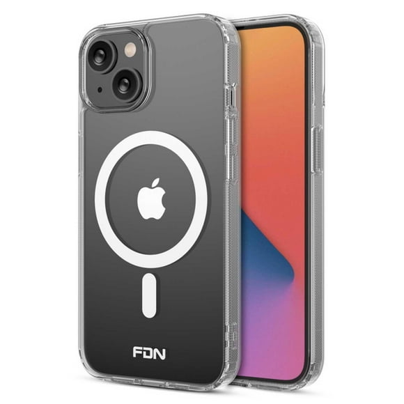 Funda Case FDN Case para iPhone 16e 14 y 13 - Transparente