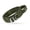 Army Green, variant on KBOOK Tactical Dog Collar with Control Handle and Metal Buckle,Spiked Studded Pet Collar,Training Collar for Medium Large Dogs