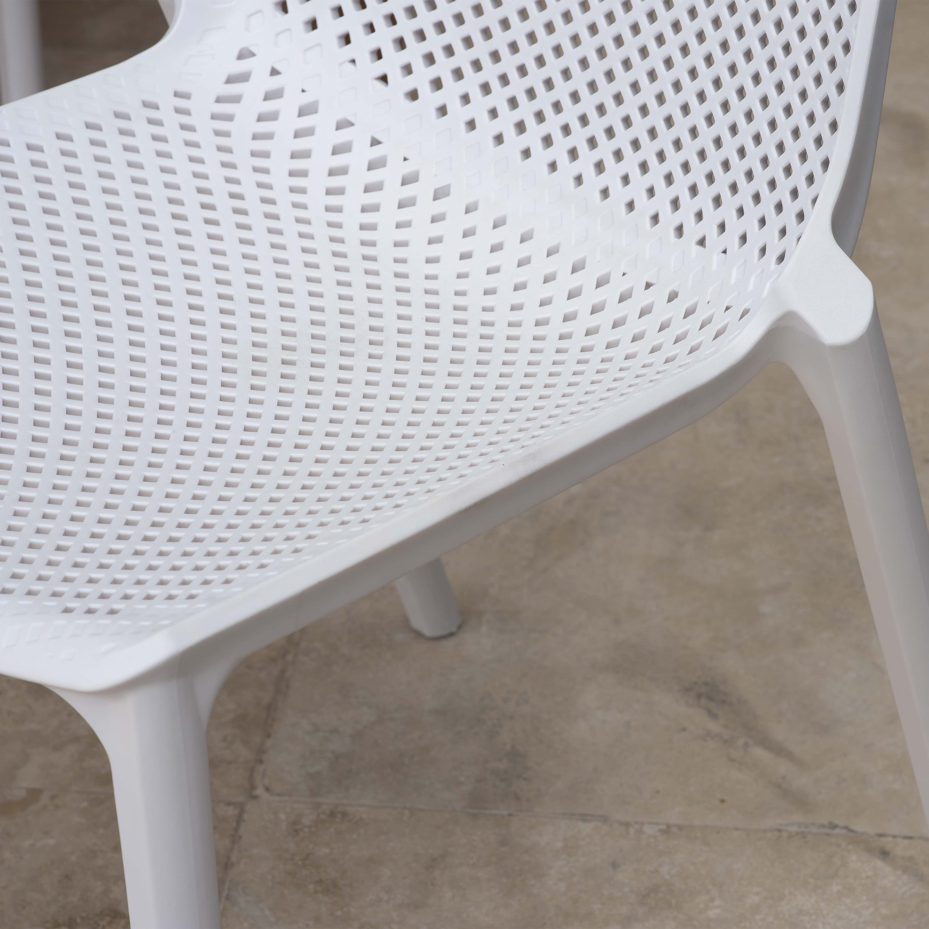 Atlantic Duddey Resin 4 Pieces Patio Chairs Sets, Ideal for Patio