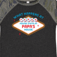 thumbnail image 4 of Inktastic Las Vegas Stays at Papa's Boys or Girls Toddler T-Shirt, 4 of 5