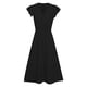 thumbnail image 5 of Vestido informal de mujer con cuello en V y cintura lisa - Tejido de poliéster - Estilo fresco - Tallas S-XL, 5 of 6