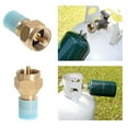 thumbnail image 4 of Adaptador Recarga Propano Acoplador Tanque Cilindro Gas Lp Calentador para Camping Y, 4 of 9