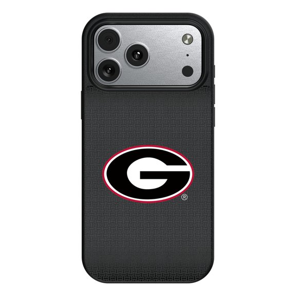 Georgia Bulldogs Linen Logo iPhone Magnetic Bump Case