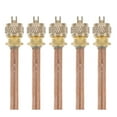 thumbnail image 1 of MasteelfCA 5PCS Service Access Valves 6.3cm Long Copper Air Conditioner Service Valves, 1 of 7