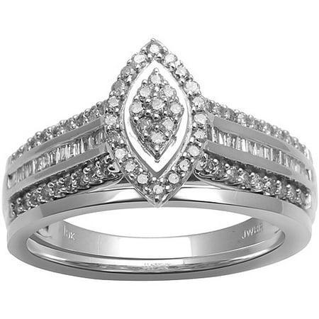 1/2 Carat T.w. Baguette & Round Diamond