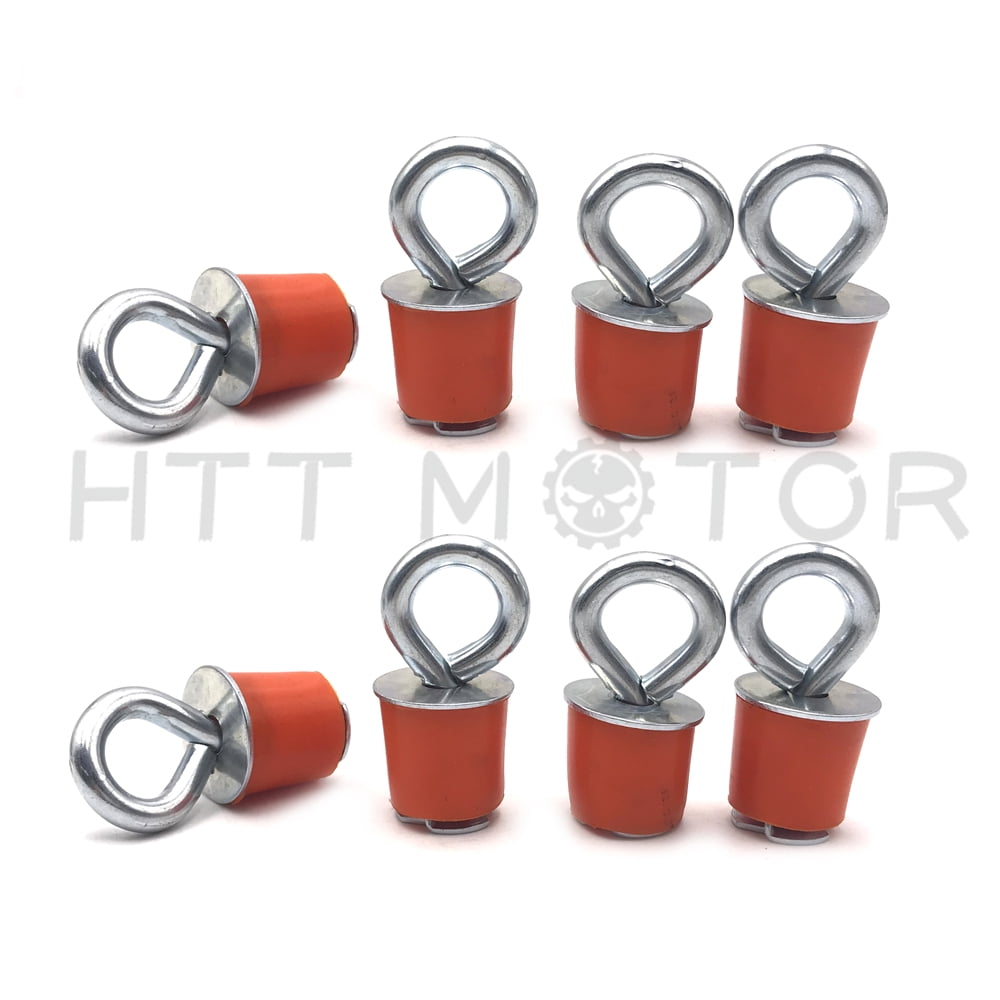 (8) Polaris Lock & Ride Lock and Ride Type Tie Down Sportsman, RZR