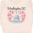 thumbnail image 3 of Inktastic Washington Dc Cherry Blossom Toddler Sweatshirt, 3 of 4