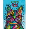 thumbnail image 2 of Dean Russo Collection 26x32 White Modern Wood Framed Museum Art Print Titled - My Cat, 2 of 4