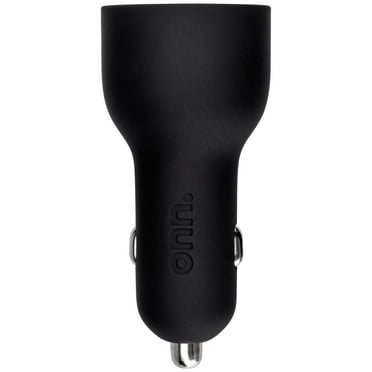 onn. 32W Dual-Port Car Charger, 20W USB-C Port Fast Charger with Power Delivery; 12W USB Port Standard Charges. USB-C Power Delivery Compatible with iPhone 12, 12 Pro, 12 Pro Max, iPad and More