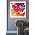 thumbnail image 3 of Epic Graffiti 'Floral Brights II' by James Burghardt, Canvas Wall Art, 37"x37", 3 of 3