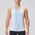thumbnail image 6 of RongHuan Tank Tops for Men Casual Workout Sleeveless Shirt Summer Breathable Running Tees Gradient Color Muscle T-Shirts, 6 of 9