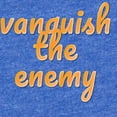 thumbnail image 2 of CafePress - Vanquish The Enemy - Cute Infant Baby Football Bodysuit, 2 of 3
