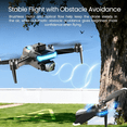 thumbnail image 6 of JoyStone Foldable Drone with 1080P Camera for Adults, RC Quadcopter with 4.3″ HD Screen Controller, Brushless Motor, Obstacle Avoidance, Optical Flow, 2 Batteries, Gift for Beginners, 6 of 13
