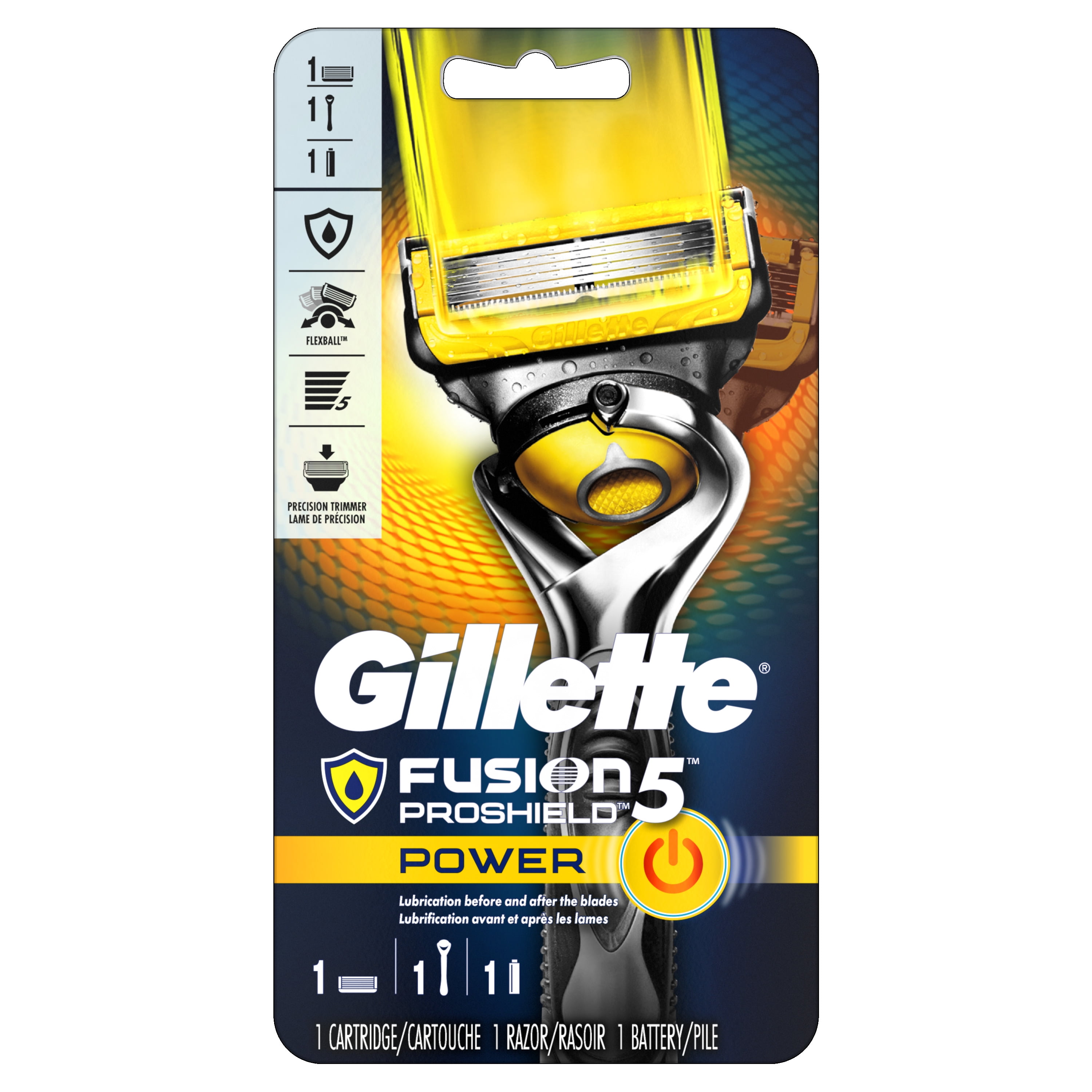 Gillette - Gillette Fusion5 ProShield Men's Razor, Handle & 1 Blade ...