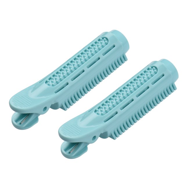 Juego de 2 rodillos de pelo, pinzas de agarre para el cabello, kit de rizadores de peluque Abanopi Rulos