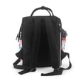 thumbnail image 3 of Balery Pink Striped Flamingo Mummy Backpack - Waterproof Twill Canvas, Large Capacity Diaper Bag with Multiple Pockets and Adjustable Straps, 3 of 6