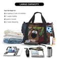 thumbnail image 5 of Lsque Scooby-Doo Pattern Hand Travel Bag, Weekender Carry On for Women Men, Sports Gym Bag, Workout Duffel Bag, Overnight Shoulder Bag fit 15.6 Inch Laptop, 5 of 6