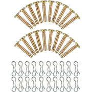 Scarlet Dark Replace (20-PK) Shear Pins&Cotters MTD Craftsman SnowBlowers 738-04124A 714-04040