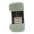 thumbnail image 2 of Frazada Home Trends 1 Pieza Diseño zigzag Color Verde, 2 of 4